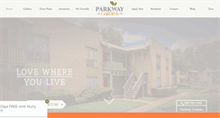 Desktop Screenshot of parkwaygardensapts.com